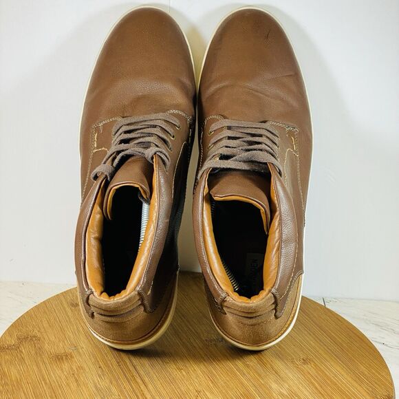 Steve Madden Brown Ankle Boots For Men Size 13M Slip Resistant Lace-Up main image 7